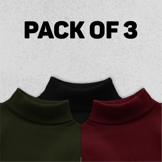 Turtlenecks - Pack of 3