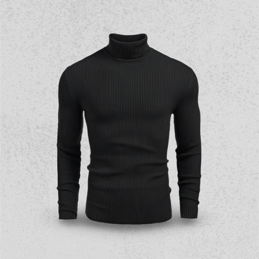 Turtleneck - Midnight Black